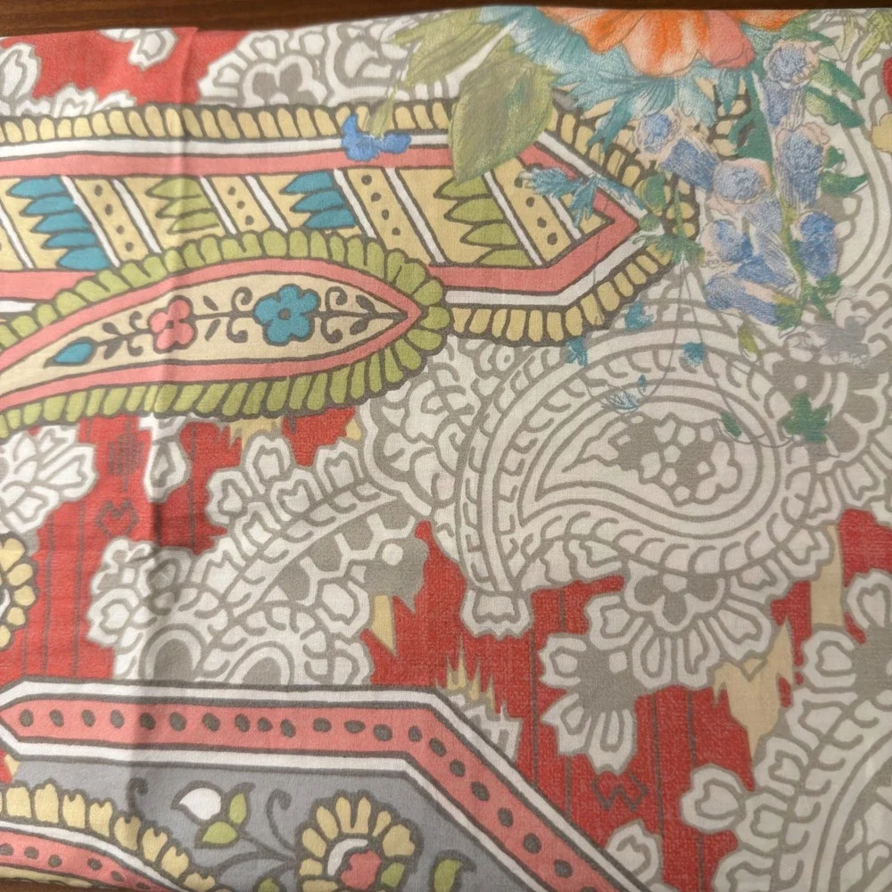 Pottery‎ Barn Mira Paisley Pillow Sham Boho Cotton Cotton Material Israel